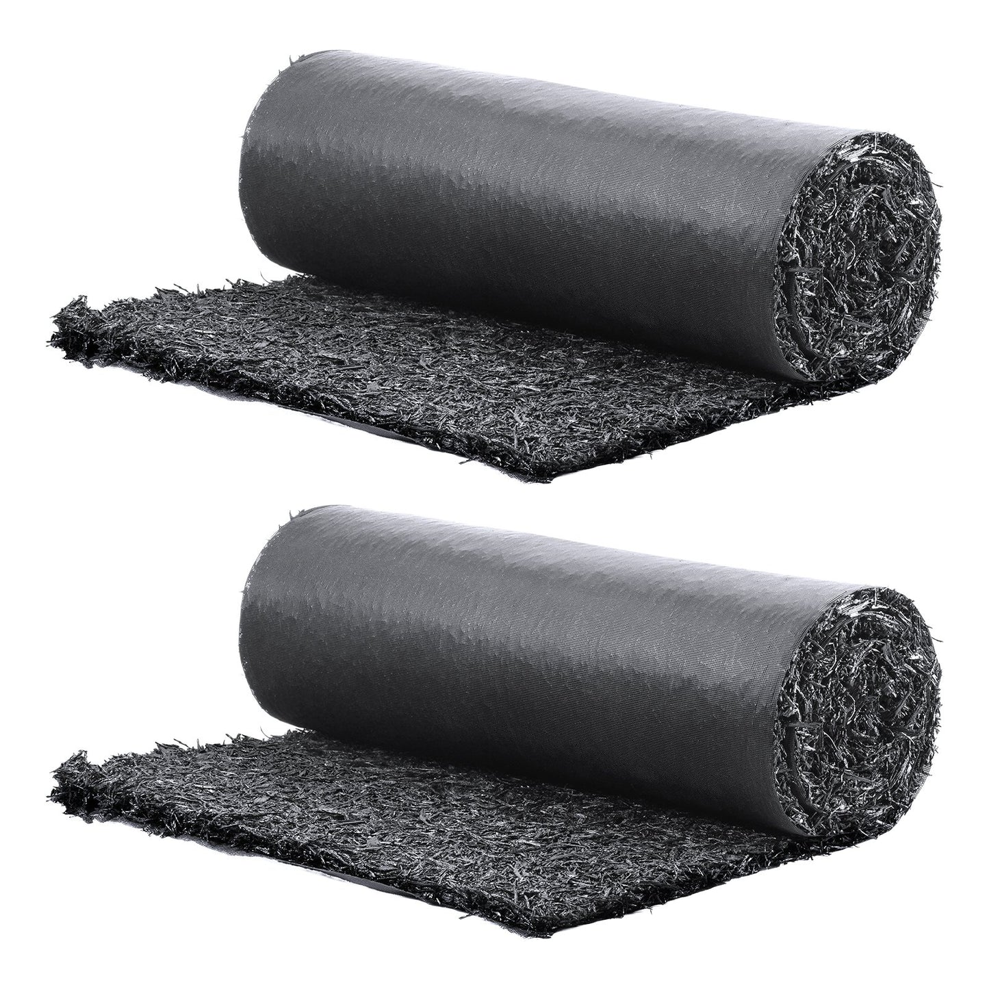 Rubber Mulch Roll for Landscaping 96 x 22 Inch Rubber Mulch Mat Pathway