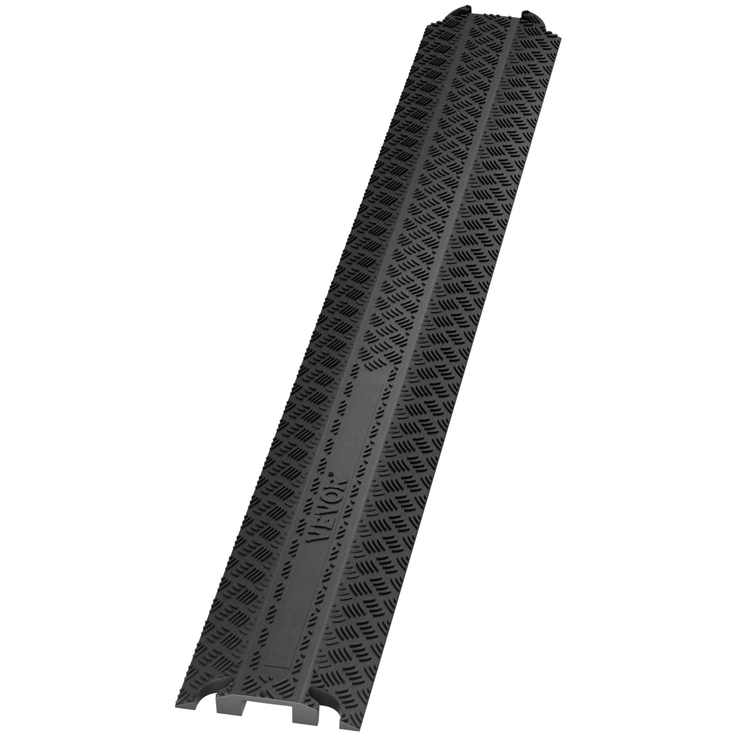 Drop Over Cable Cover Ramp, 2,000 lbs/axle Load Capacity, Heavy Duty Cable Hose Protection Ramp, Floor Cord Cover for High Traffic Areas Indoor Outdoor Home Office Warehouse School