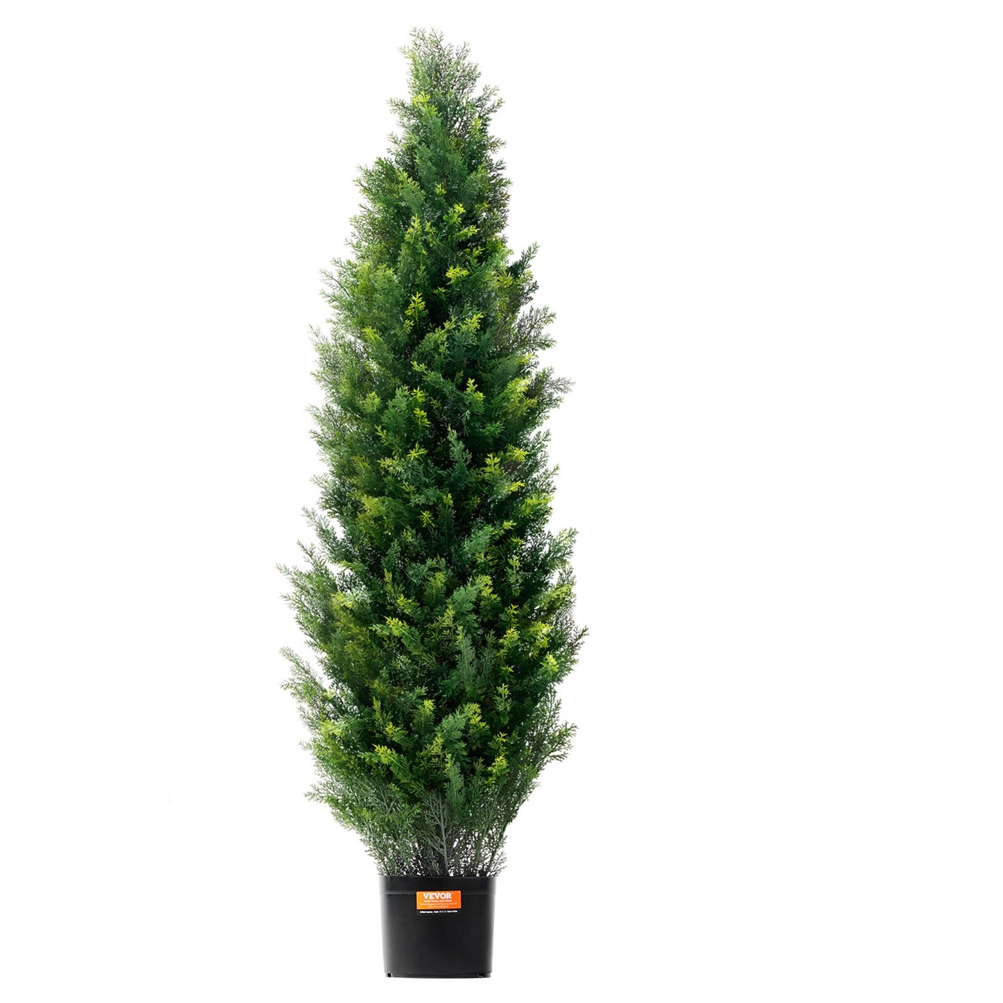 2er-Pack, 1,22 m, künstlicher Zeder-Formschnittbaum, Kunstpflanze, UV-Dekoration für drinnen und draußen