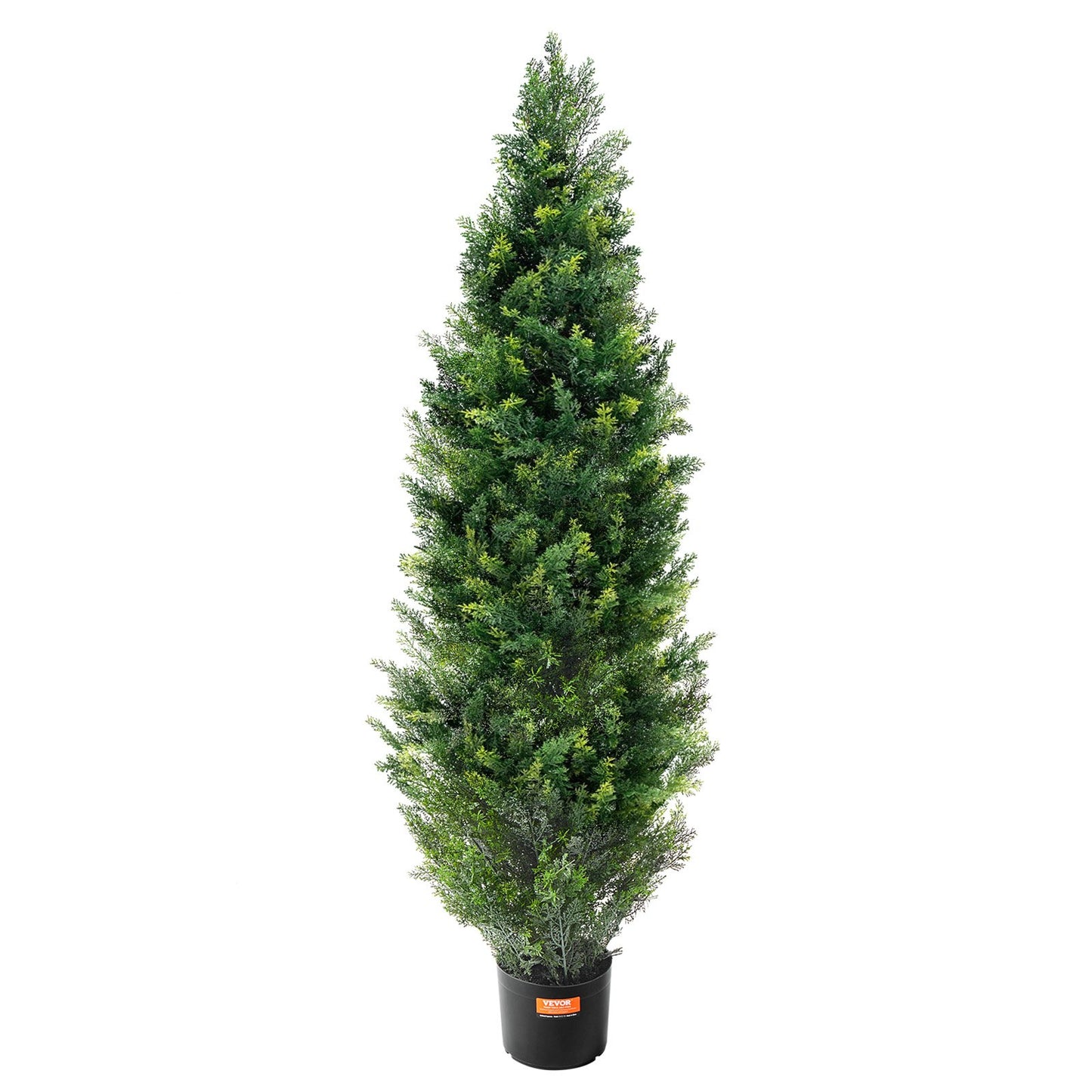 2er-Pack, 1,22 m, künstlicher Zeder-Formschnittbaum, Kunstpflanze, UV-Dekoration für drinnen und draußen