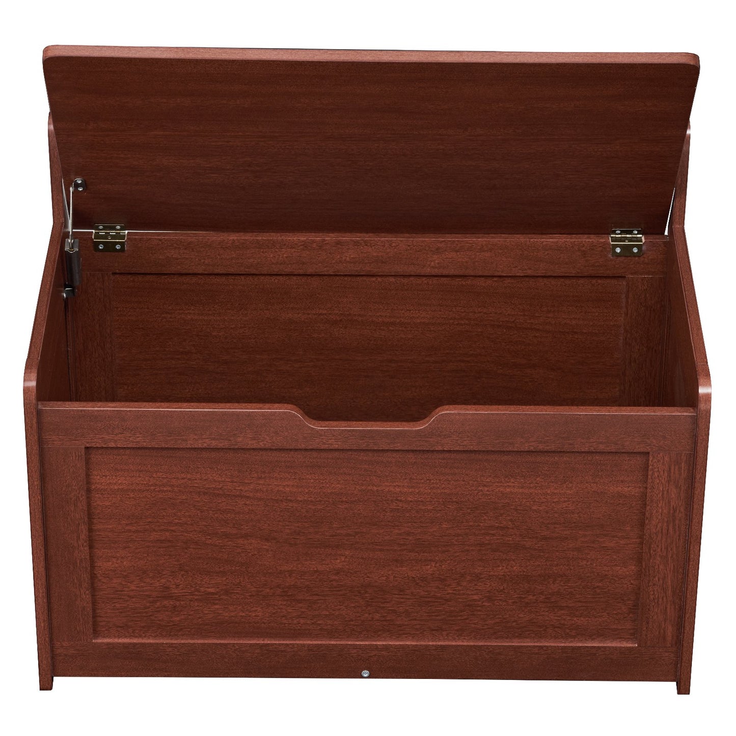 Barnleksaksförvaringsbänk Träleksakslåda Kista 32,68 x 17,91 x 24,02" Cherry