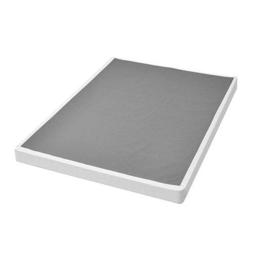 Boxspring Queen size-sängram med tyg 204,5 L x 144,5 B x 13,5 H tum | EU