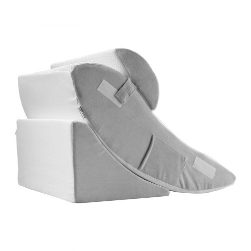 orthopedic bed pillow with wedge, 4 pcs, adjustable for back, legs, neck, GERD sleep | EU