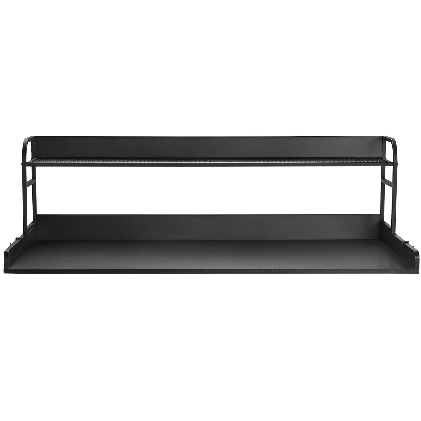 Tvättmaskin och torktumlare bänkskiva med hylla 54"x27" trä tvättmaskin torktumlare överdrag svart