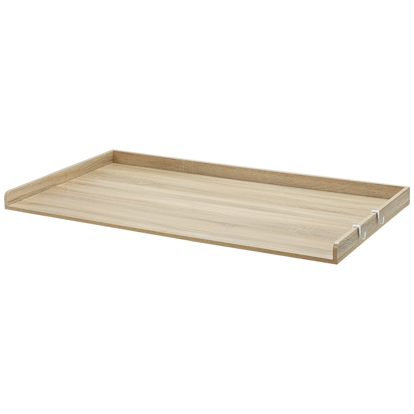 Arbeitsplatte für Waschmaschine und Trockner, 137,2 x 68,6 cm, Holz, Aufsatz für Waschmaschine und Trockner, Eiche