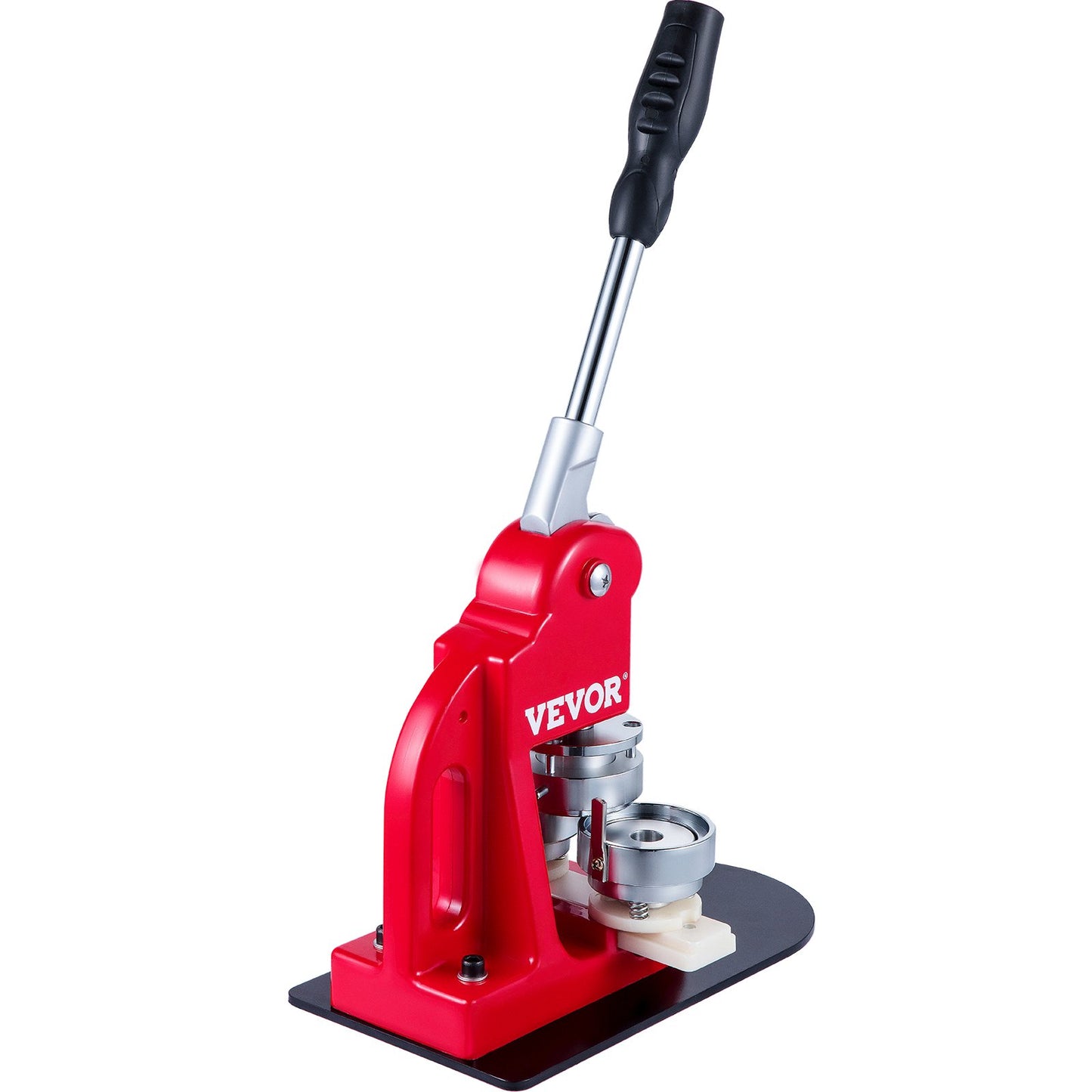 44mm Button Maker 1.73 Button and Badge Maker Machine Button Maker Press Punch Press Machine with 1000 Buttons (1000pcs)