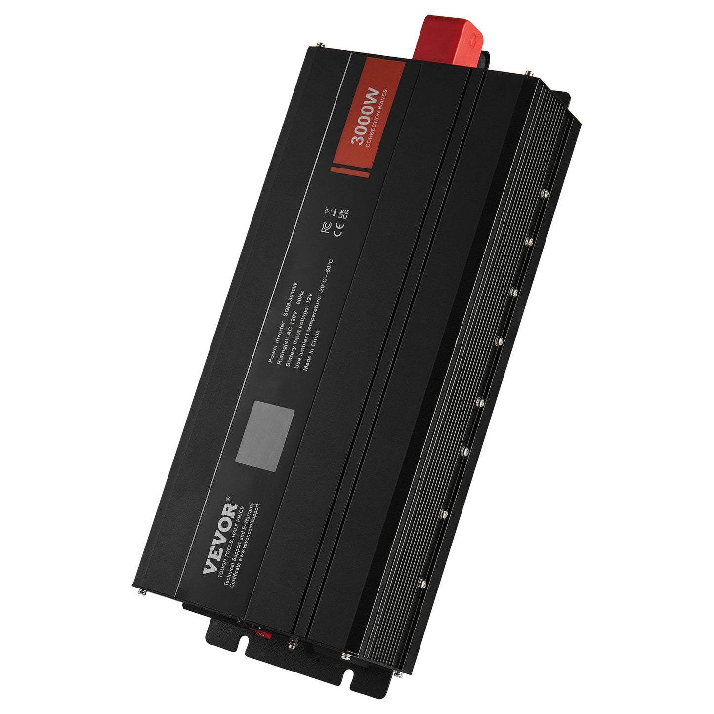 Modifierad Sine Wave Power Inverter 3000W DC12V till AC230V LCD-skärm CE FCC