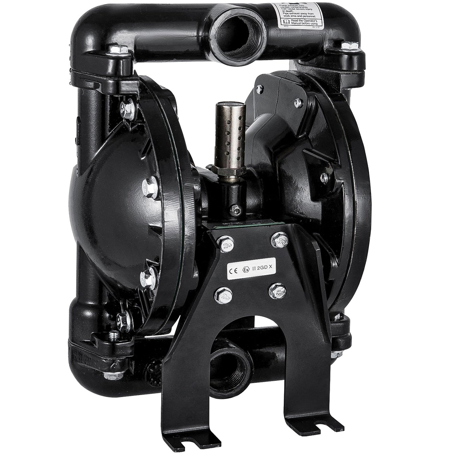 Luftbetriebene Doppelmembranpumpe QBY4-25L F46 35 GPM 1 Zoll Einlass und Auslass