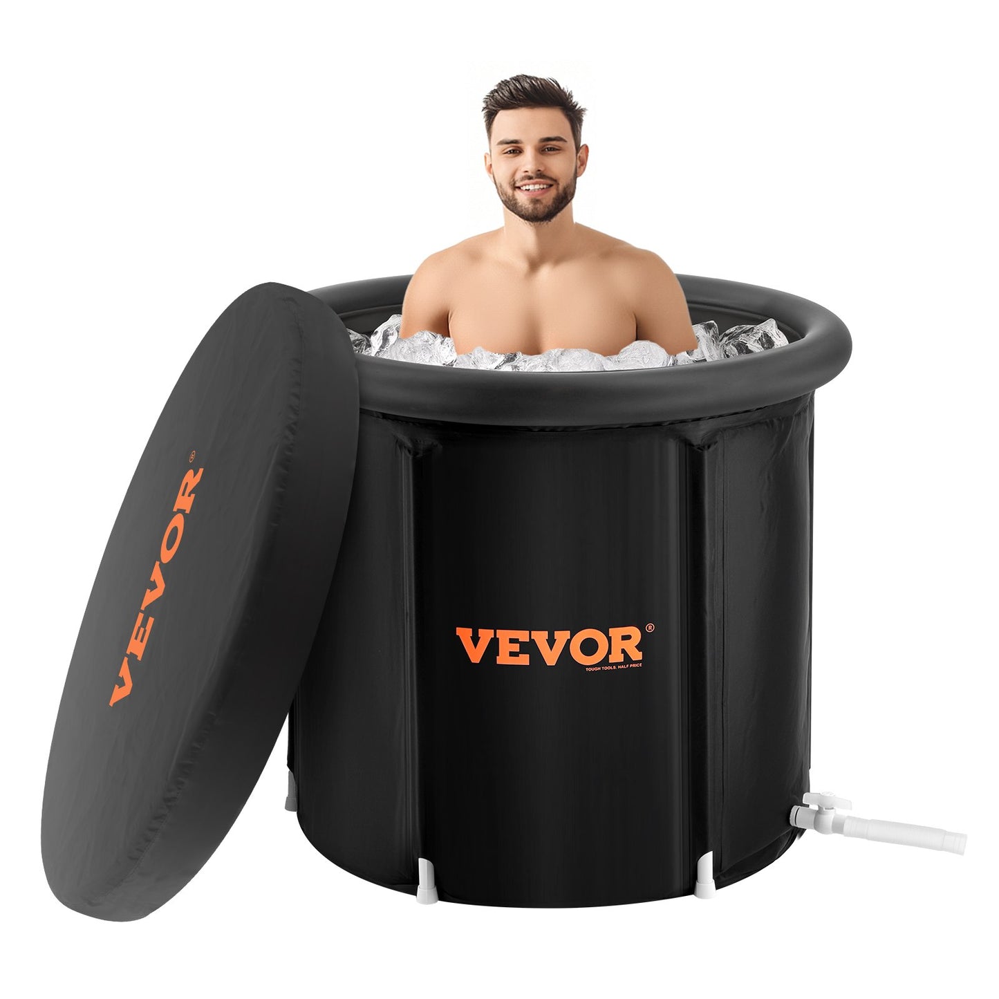 Ice bath for athletes Cold water therapy Stop bath Inflatable bath