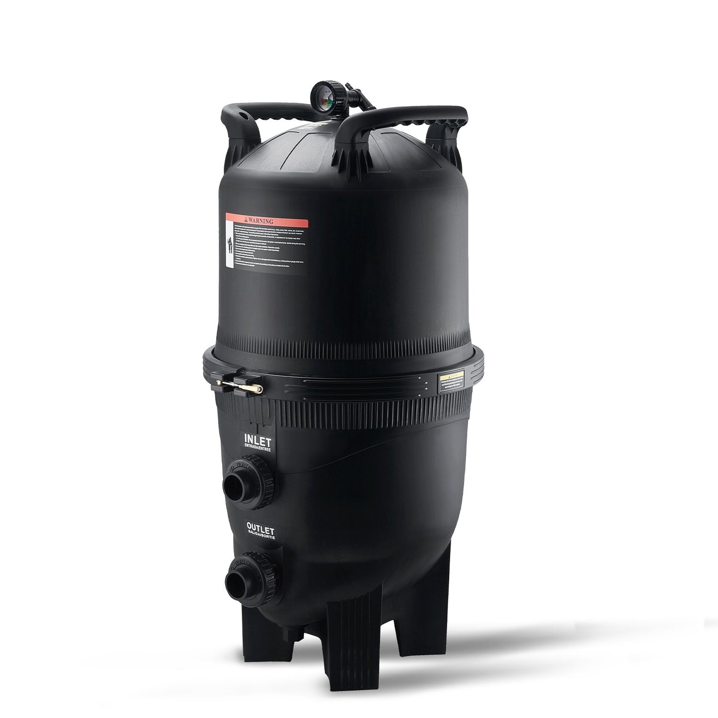 Kartuschen-Poolfilter, 40 qm Filterfläche Inground Poolfilter, Filtersystem zur Aufstellpoolfiltration mit Upgrade-Filter und auslaufsicher, für Whirlpools, Spas, aufblasbare Pools