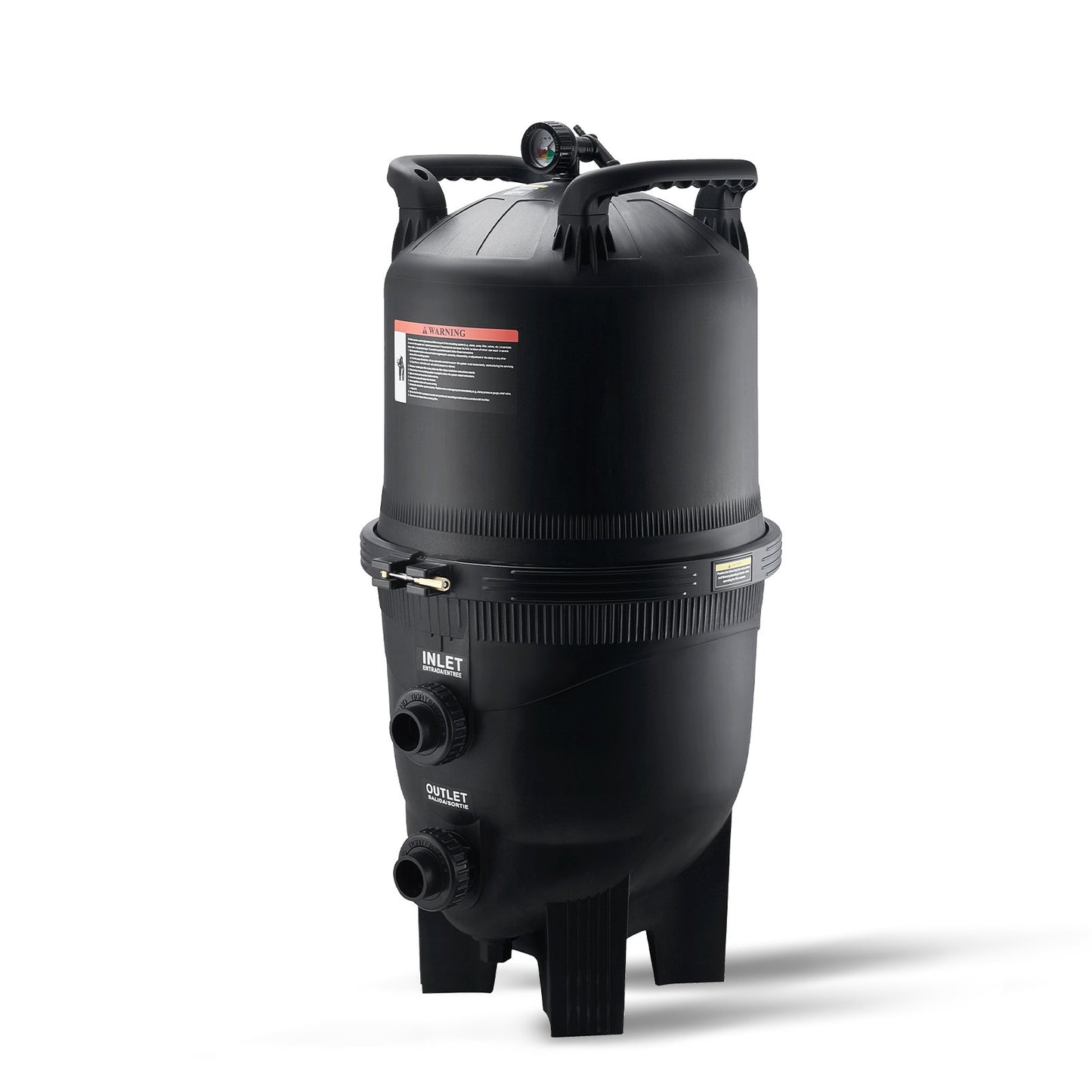 Kartuschen-Poolfilter, 40 qm Filterfläche Inground Poolfilter, Filtersystem zur Aufstellpoolfiltration mit Upgrade-Filter und auslaufsicher, für Whirlpools, Spas, aufblasbare Pools