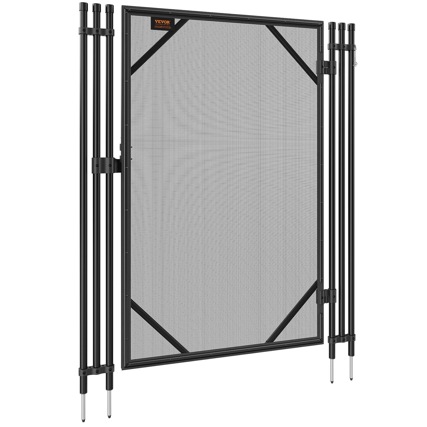 Pool Staket Gate 4 x 2,5 FT Avtagbar Inground Pool Gate för Kids Security
