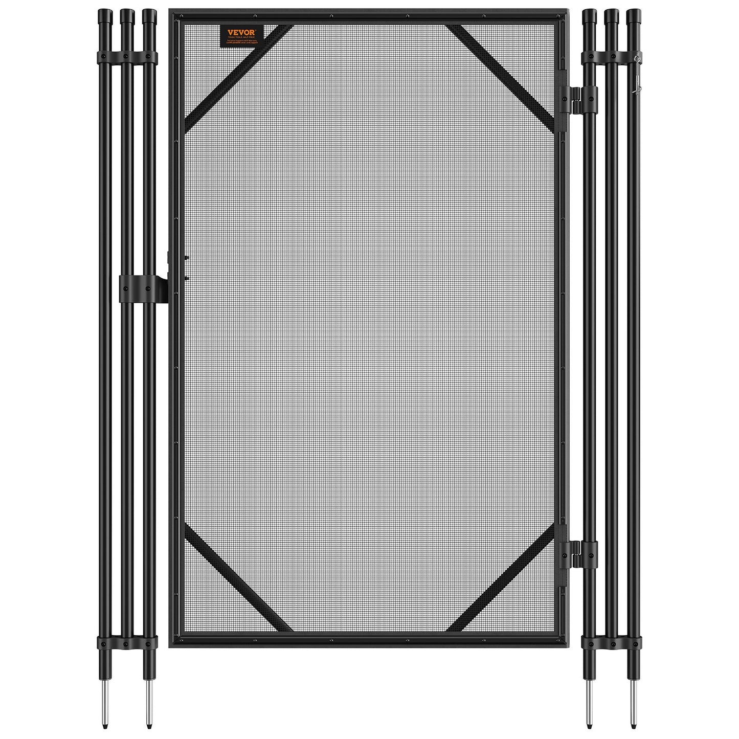 Pool Staket Gate 4 x 2,5 FT Avtagbar Inground Pool Gate för Kids Security