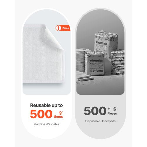Engångsunderlägg 21" x 36" Inkontinensunderlägg 48-pack Sängvätningsdyna | EU