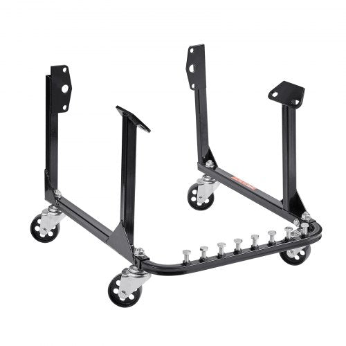 motorstativ 750LBS/340KG motorlyftdolly med 4-hjuls kraftigt stål | EU