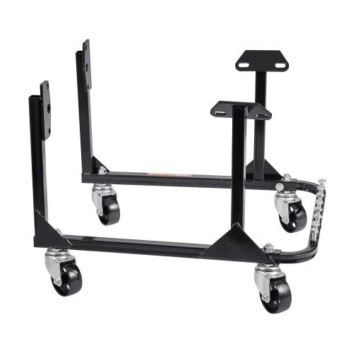 motorstativ 750LBS/340KG motorlyftdolly med 4-hjuls kraftigt stål | EU