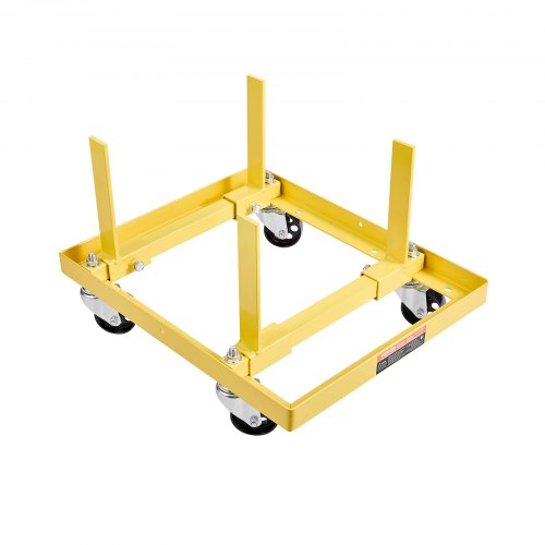 motorstativ 750LBS/340KG justerbar motorlyft Dolly Steel med 4-hjul | EU