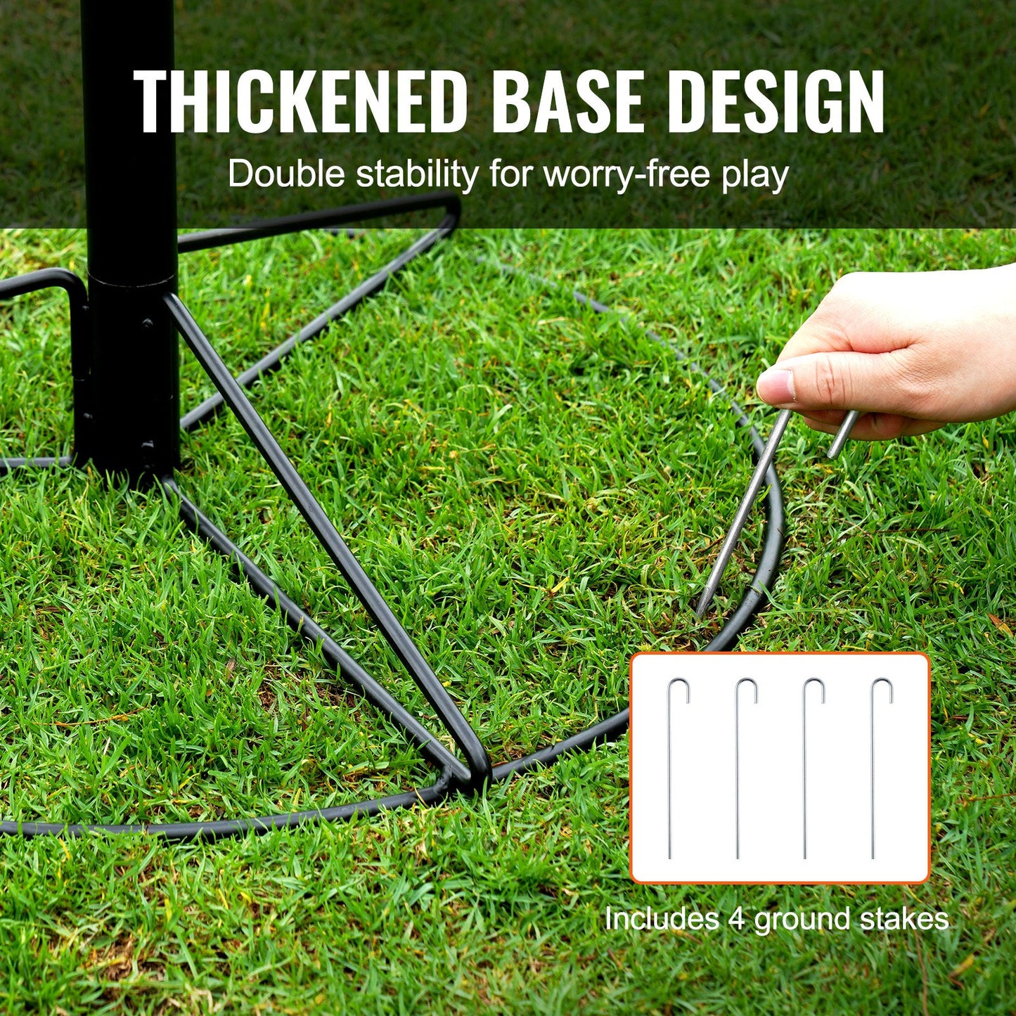 Disc Golfkorg, 24-kedjor Portable Disc Golf Target Hole, Heavy Duty Steel Practice Disc Golf Target, Disc Golf Course Korg inomhus och utomhus, Disc Golf Basket Stand Utrustning, Svart