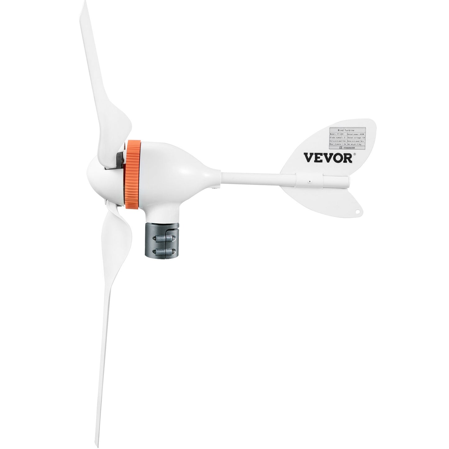 Wind turbine generator, 12V/AC wind turbine kit, 500W wind power generator with MPPT controller 5 blades Automatic adjustment upwards Suitable for terrace, marine, motorhome, cottage, boat