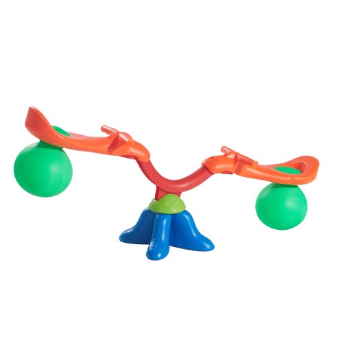 Children's seesaw 22.5 kg capacity 360 degree rotating seesaw from 3 years old