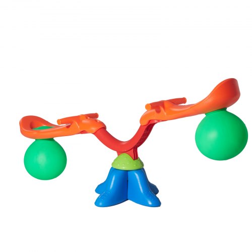 Children's seesaw 22.5 kg capacity 360 degree rotating seesaw from 3 years old