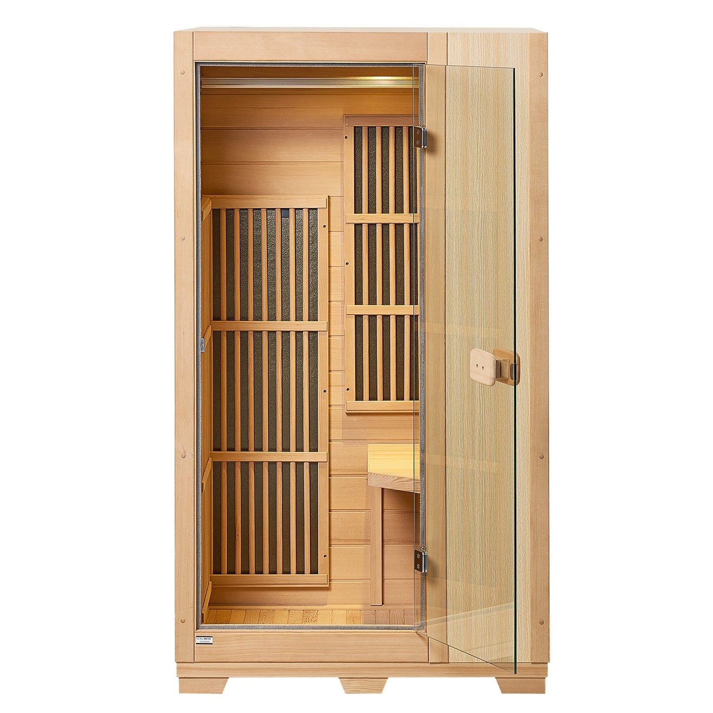 Far Infrared Trä Bastu Rum Hem Bastu Spa för 1 Person1140W