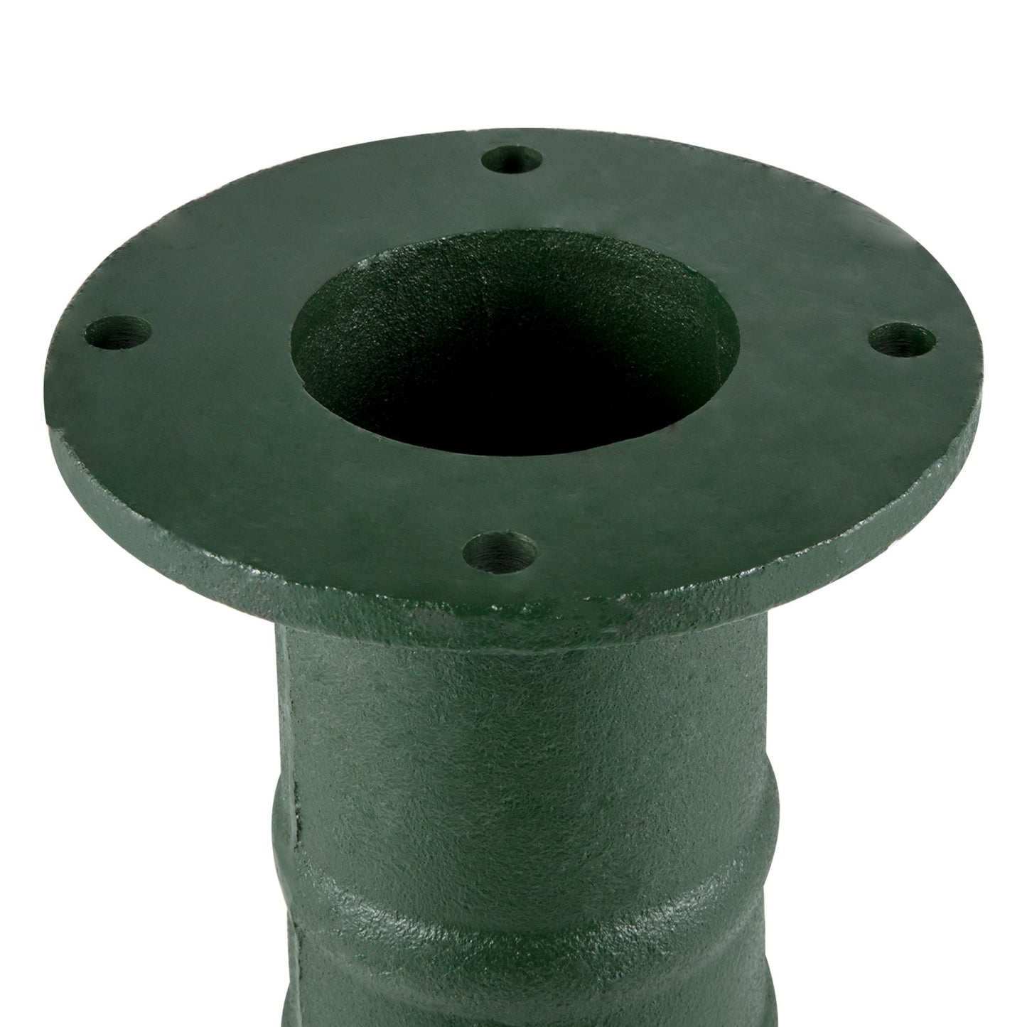 Antique Hand Water Pump Stand Jug Pump Stand Cast Iron Well Pump Stand w/Pre-Set 0.5" Hole for Easy Installation Old Fashion Pitcher Hand Pump Stand for Homestead Pond Garden Outdoor Green