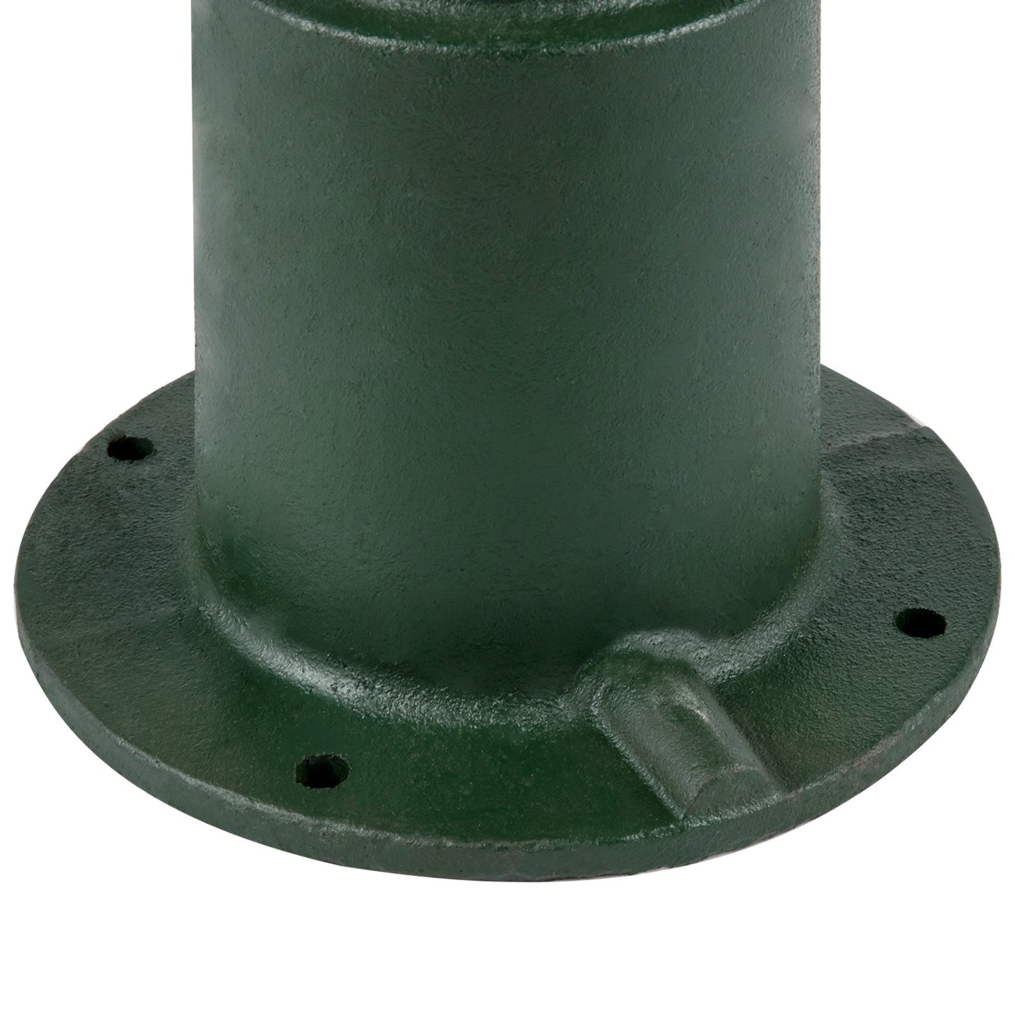Antique Hand Water Pump Stand Jug Pump Stand Cast Iron Well Pump Stand w/Pre-Set 0.5" Hole for Easy Installation Old Fashion Pitcher Hand Pump Stand for Homestead Pond Garden Outdoor Green