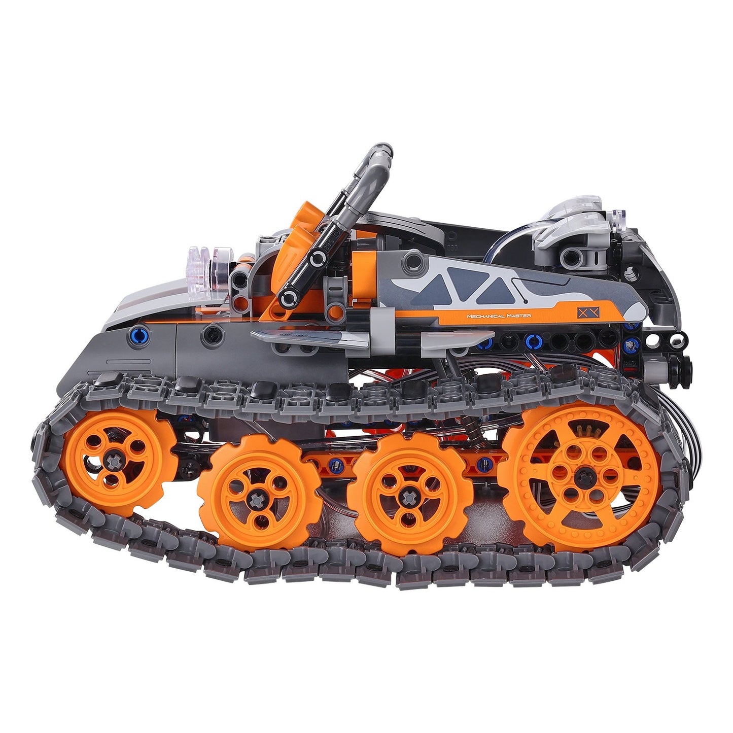 STEM Byggleksaker för barn 5 i 1 App & Fjärrkontroll Bil/Robot 554 PCS