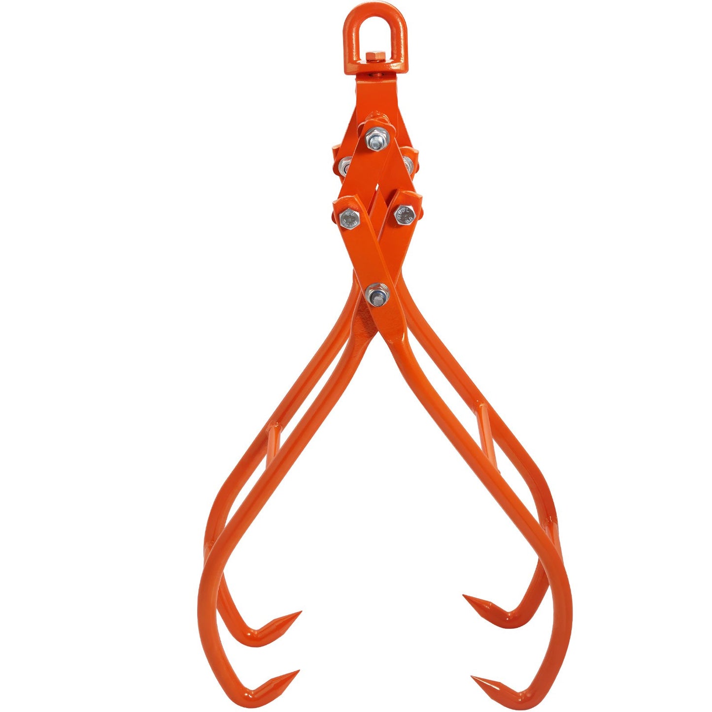 Timber Claw Hook, 28 tums 4 Claw Log Grip för timmertång, svängbara stålstockar lyfttång, Eagle Claws Design med 2205 lbs/1000 kg lastkapacitet för traktorer, terränghjulingar, lastbilar, gaffeltruckar