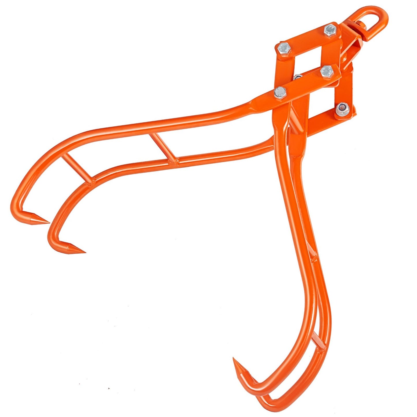 Timber Claw Hook, 28 tums 4 Claw Log Grip för timmertång, svängbara stålstockar lyfttång, Eagle Claws Design med 2205 lbs/1000 kg lastkapacitet för traktorer, terränghjulingar, lastbilar, gaffeltruckar