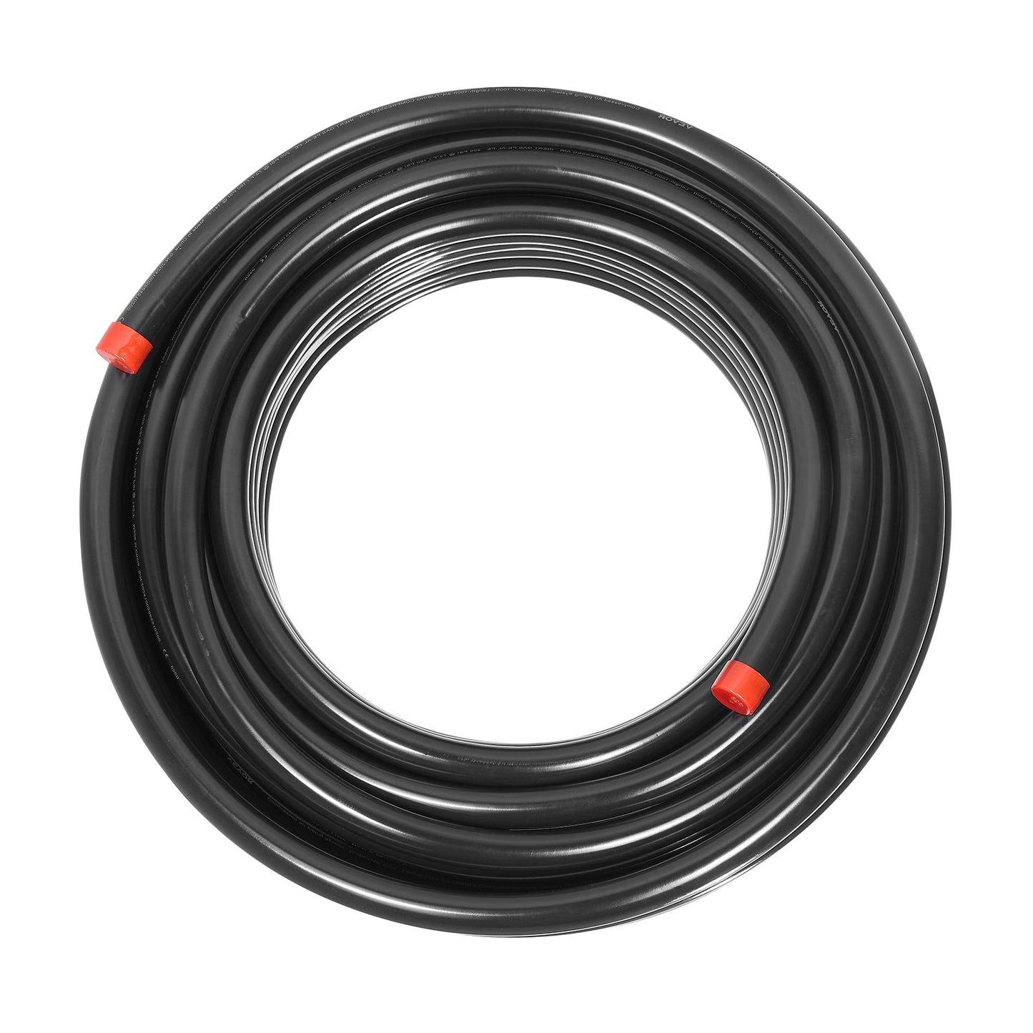 Air Compressor Line Kit 3/4'' x 100FT PU Air Compressor Line System Black