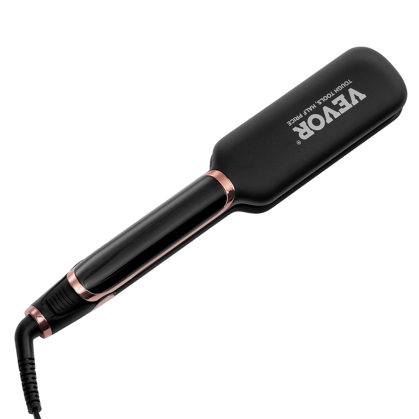 2-inch hair straightener with infrared technology and negative ion