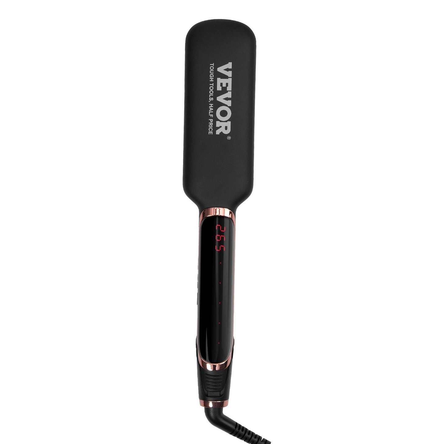 2-inch hair straightener with infrared technology and negative ion