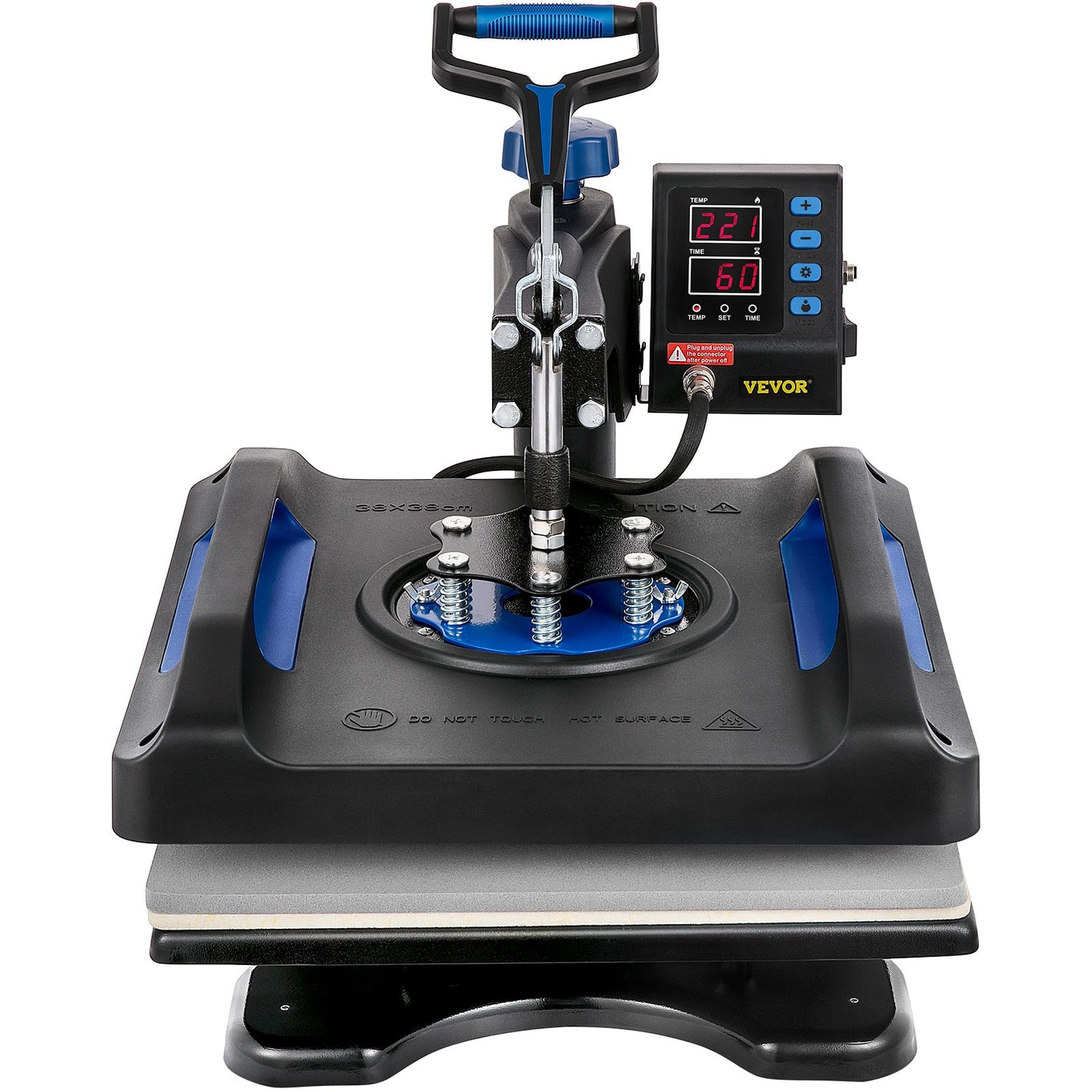 Digital Heat Press 15"x15" T-shirt Sublimation Transfer Machine Swing Away
