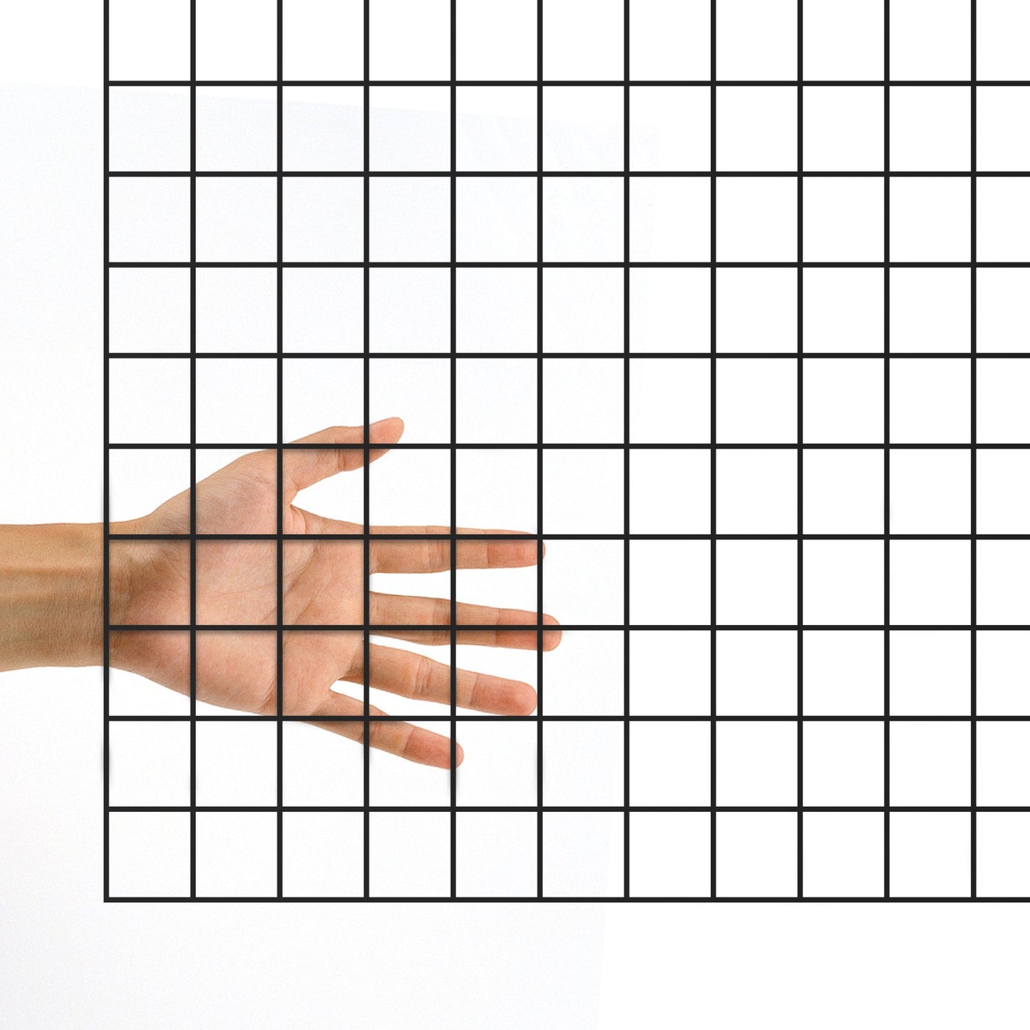 Hardware Cloth, 24\" x50\' & 1\"x1\" Mesh Size, Galvanized Steel Vinyl Coated 16 Gauge Welded Wire with a Cutting Pliers and a Pair of Cloth Gloves, for Garden Fencing and Pet Enclosures, Black