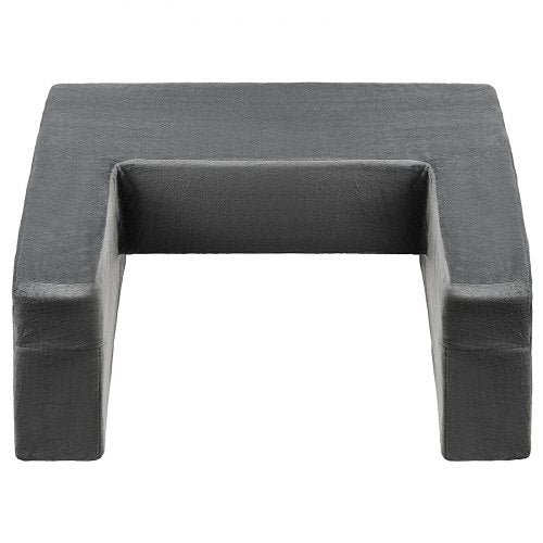 Reading cushion Kneeling desk cushion with 2 pockets and cup holder Washable fabric