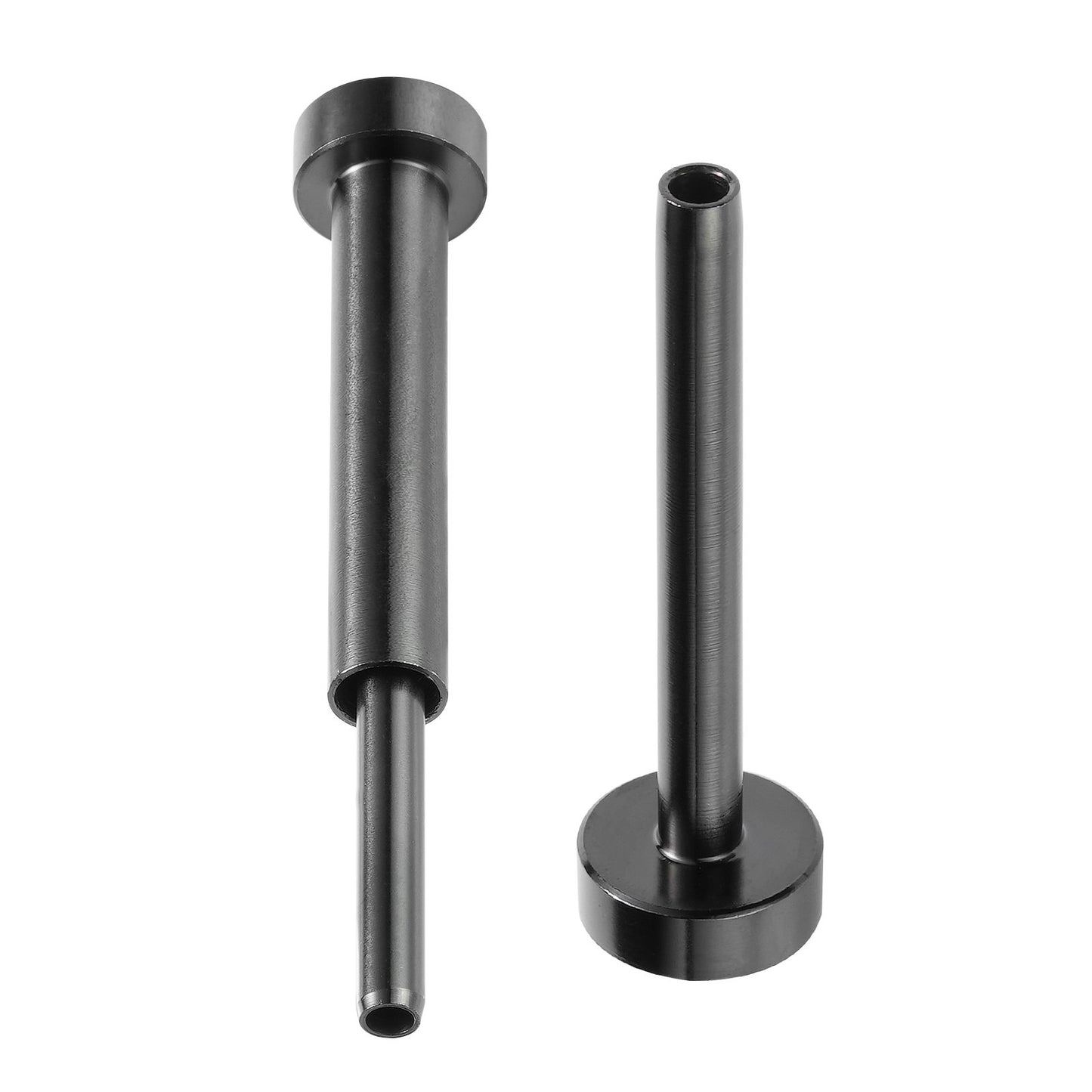 30-pack osynlig kabelräckessats, T316 rostfritt stål 3,2 mm osynlig mottagare och spolstångsände för kabelräcke, spolsträckare 3,2 mm för trä/metallstolpe, kabelräcke, svart