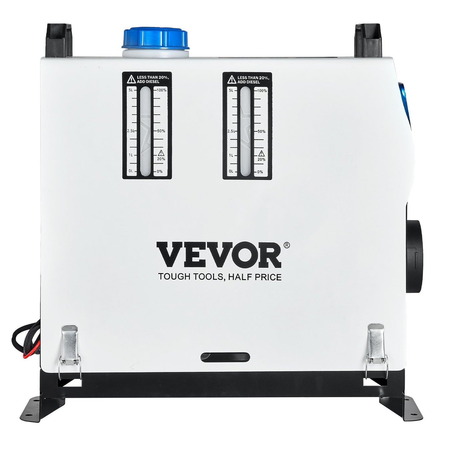 Dieselluftvärmare, 8KW Parkeringsvärmare, Allt i 1, 12V Lastbilsvärmare, One Air Outlet, med röd LCD-omkopplare, Fjärrkontroll, Snabbvärmande Dieselvärmare, För bil, RV Truck, Båt, Husbilar, Husvagnar