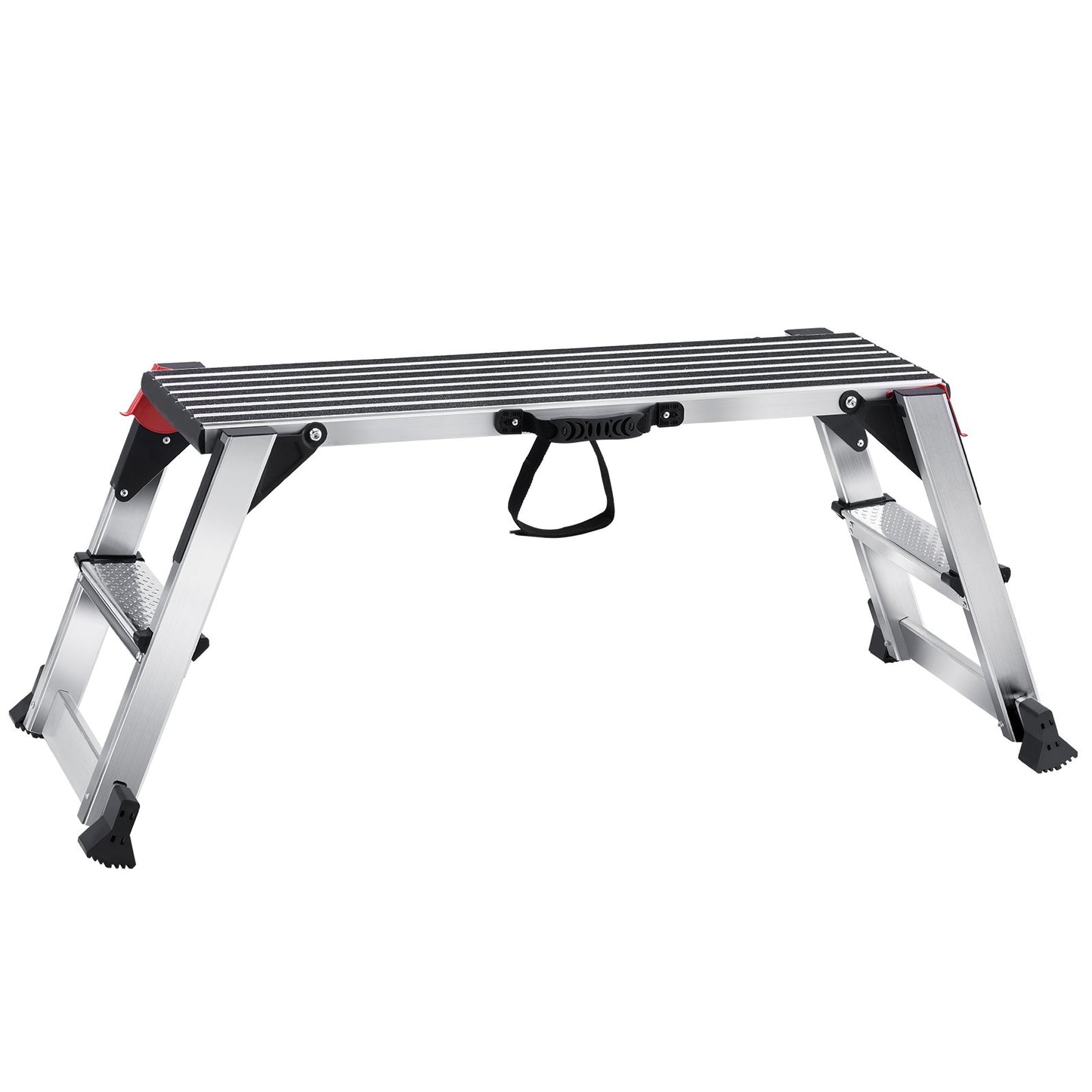 Foldable Work Platform, 660 lbs Load Capacity, Aluminum Gypsum Pallet Ladder, Heavy Duty Workbench with Non-Slip Feet, Ideal for Vehicle Washing, Cleaning, Painting, Decorating