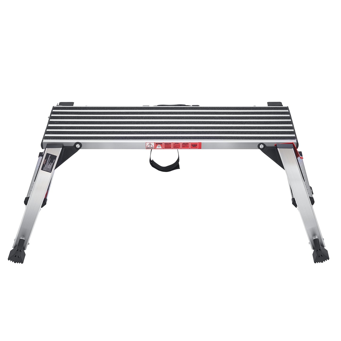 Foldable Work Platform, 660 lbs Load Capacity, Aluminum Gypsum Pallet Ladder, Heavy Duty Workbench with Non-Slip Feet, Ideal for Vehicle Washing, Cleaning, Painting, Decorating