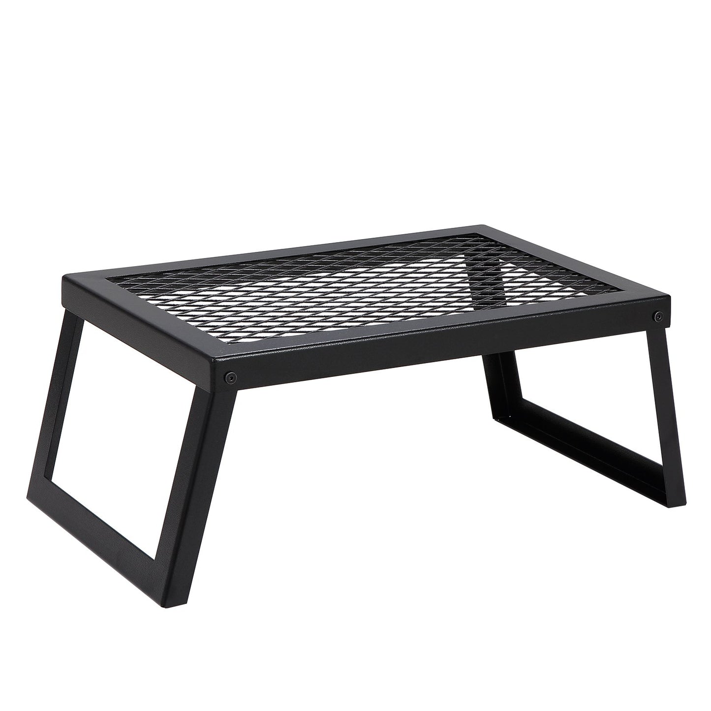 Folding Campfire Grill Bärbar Camping Fire Pit Stål Utomhus BBQ Picknick