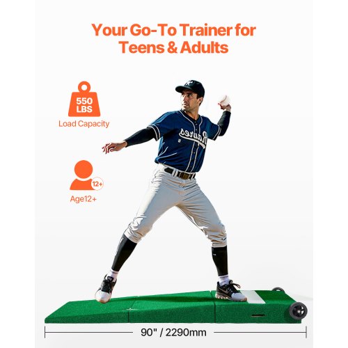 90 i Pitching Mound Portable Pitcher Mound Baseball Softbollträning | EU