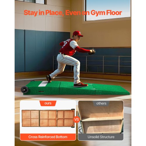 90 i Pitching Mound Portable Pitcher Mound Baseball Softbollträning | EU