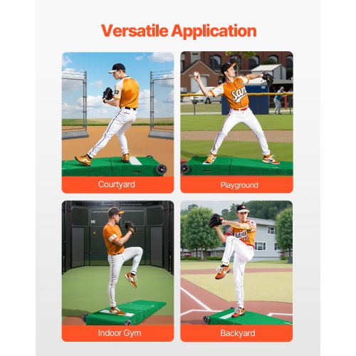 90 i Pitching Mound Portable Pitcher Mound Baseball Softbollträning | EU