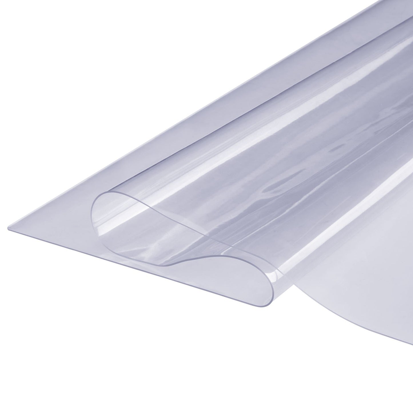Klart bordsskydd, 18" x 36" rektangelbordsöverdrag, 1,5 mm tjock PVC-plastduk, vattentätt skrivbordsskydd för skrivbord, soffbord, matsalsbord