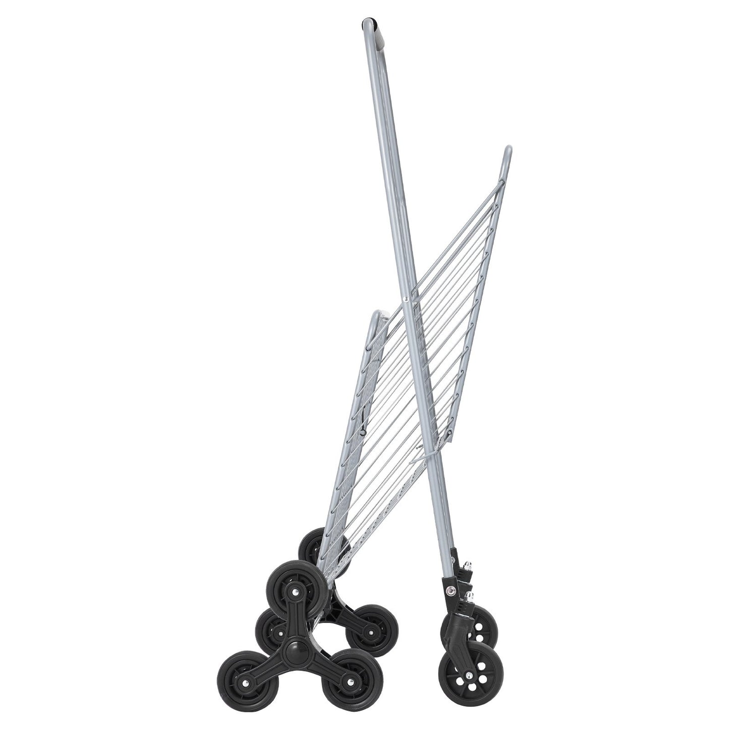 Stair climbing trolley Foldable shopping trolley 45L with stair climbing wheels