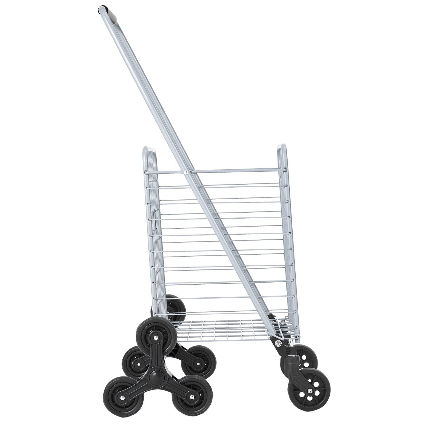 Stair climbing trolley Foldable shopping trolley 45L with stair climbing wheels