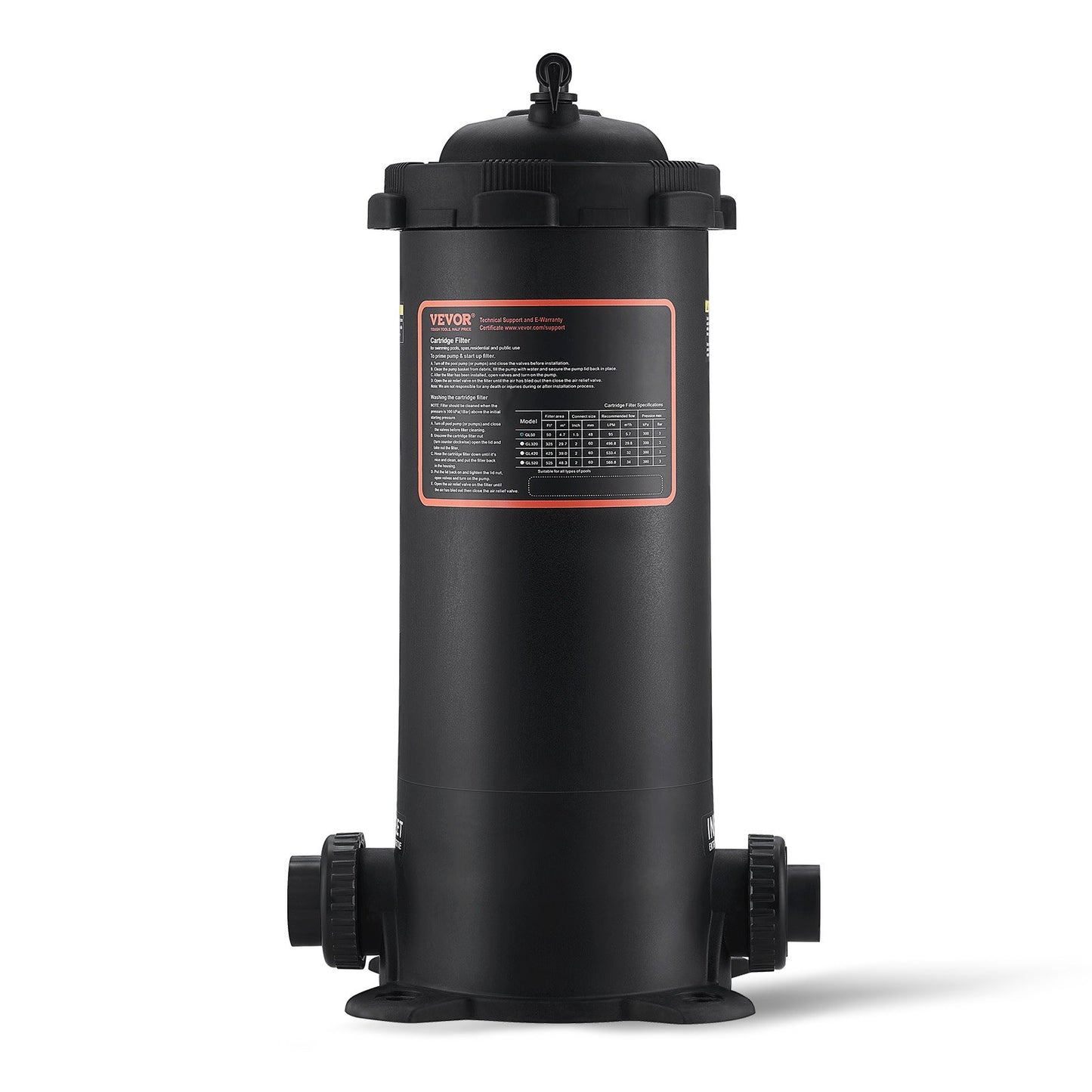 Pool Cartridge Filter In/Over Mark Pool Filtration 4.6 sq.m