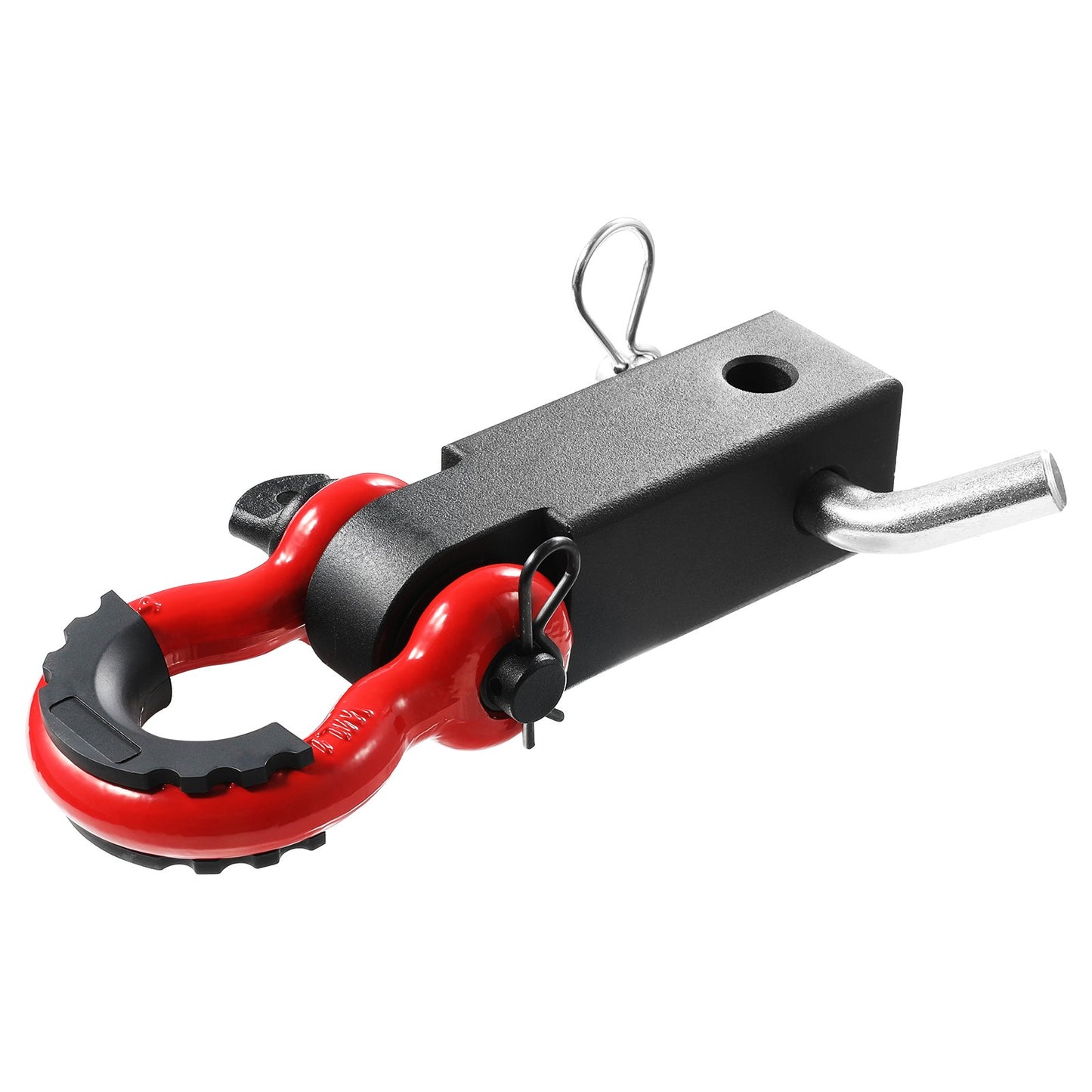 2" Trailer Shackle Hitch Mottagare D-Ring Recovery för Truck Jeep 52900 lbs